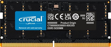 Crucial RAM 32GB DDR5 4800MHz